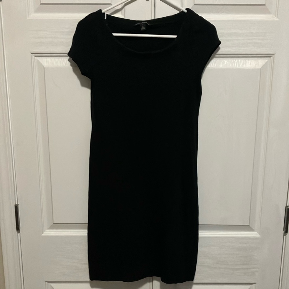 Banana Republic Black Sheath Mini Dress
